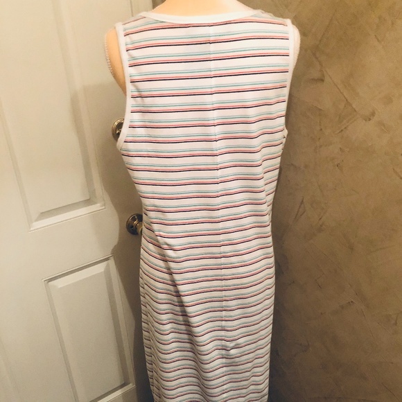 NWT~TOMMY Hilfiger~Super Soft Striped Maxi Dress - Picture 7 of 9